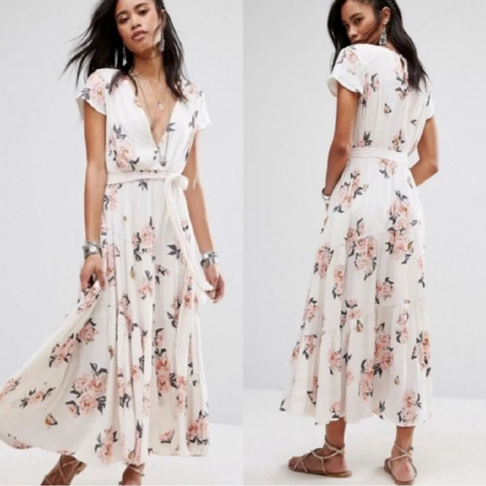 Free People All I Got Floral Printed Dress - Picture 3 of 9